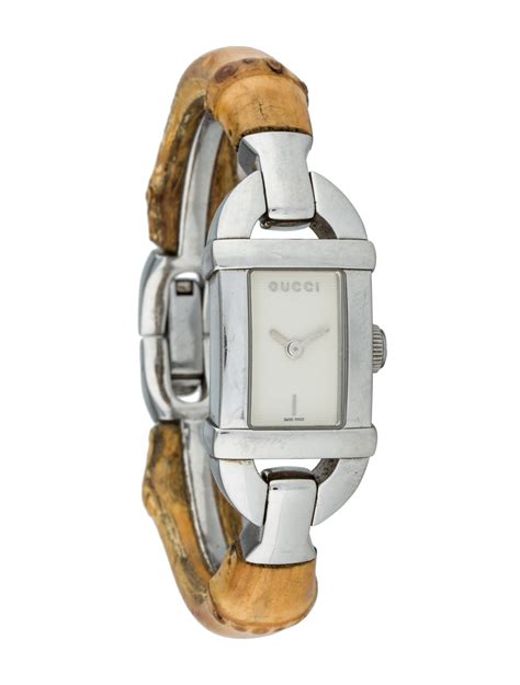 gucci bamboo bangle watch|vintage gucci bamboo watch.